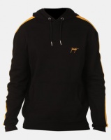 New Look Striped Sleeve Sports Toronto Embroidered Hoodie Black Photo