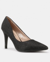 Utopia Shimmer Pointy Courts Black Photo
