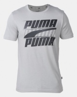 Puma Sportstyle Core Rebel Basic Tee Grey Photo