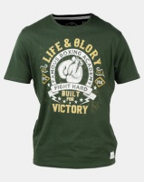 Life & Glory Cassin Boxing T-Shirt Spruce Green Photo