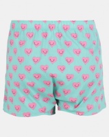 Happy Socks Smiley Heart Boxers Green/Pink Photo