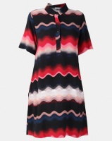 Closet London Collar Button Up Dress Navy Photo