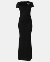 City Goddess London Sweetheart Neck Maxi Dress Black Photo