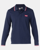 Levis Levi'sÂ® Long Sleeve Housemark Polo Blue Photo