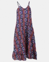 Kieke Maxi Dress Purple Multi Photo