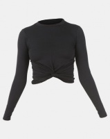 Utopia Knot Cropped Top Black Photo