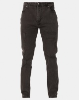D-Struct Distressed Skinny Jeans Black Photo