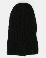 You I You & I Cable Knit Beanie Black Photo