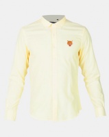 Brave Soul Long Sleeve Shirt With Tiger Embroidery Lemon Photo
