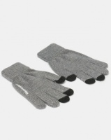 Utopia Ladies Winter Gloves Grey Melange Photo