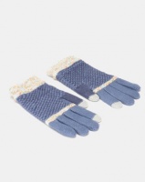 Utopia Stripe Gloves Blue/Grey Photo