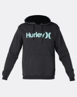 Hurley Surf Check One & Only Pop Fleece Hoodie Black Photo