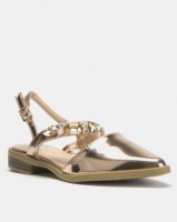 Footwork Claire Jewel Flat Rose Gold Photo