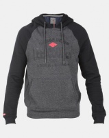 Lee Cooper M Bo Colour Black Hooded Sweat Top Charcoal Grindle Photo