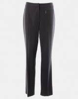 Contempo PU Pants with Mock Zip Grey Photo