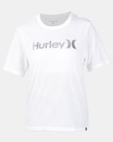 Hurley One & Only Perfect Crew T-Shirt White Photo
