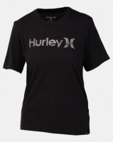 Hurley One & Only Perfect Crew T-Shirt Black Photo