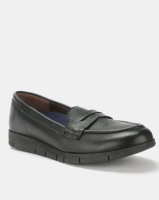 Tsonga Leather Kalikuni Slip On Shoe Black Vintage Photo