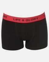 Life & Glory 5Pk Garway Bodyshort Red/Black Photo