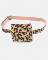 Joy Collectables Leopard Print Belt Bag Natural Photo