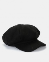 Joy Collectables Simple Baker Boy Hat Black Photo