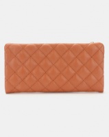 Joy Collectables Quilted Wallet Tan Photo
