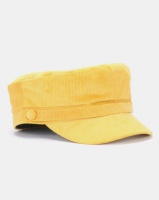 New Look Corduroy Baker Boy Hat Mustard Photo