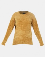New Look Chenille Slouchy Jumper Mustard Photo