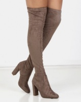 Steve Madden Emotions Boots Taupe Photo