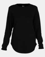 All About Eve Dropout Crew Sweatshirt Black Photo