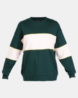 All About Eve Beau Oversized Jumper Green & Pink Photo