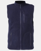 JCrew Sleeveless Polar Fleece Sweat Top Navy Photo