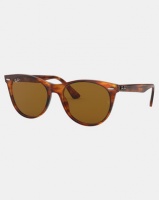 Ray Ban Ray-Ban Wayfarer 2 Classic Sunglasses Stripped Havana Photo