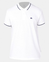 Bellfield Polo Shirt With Tipping White Photo