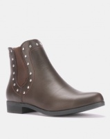 AWOL Ankle Boots Choc Photo