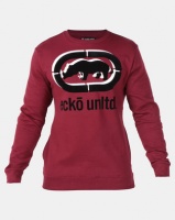 ECKO Unltd Big Logo Crew Sweatshirt Red Photo