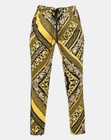 Paige Smith Chain Print Trousers Gold Photo