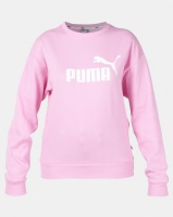 Puma Sportstyle Core Ess Logo Crew Sweatshirt Pink Photo