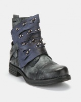 PLUM Calisa Ankle Boot Navy Photo