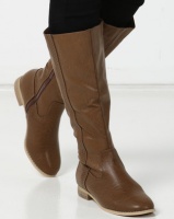 SOA Farrah Long Boots Tan Photo