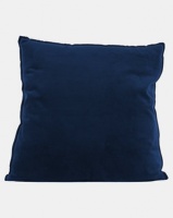 Present Time Cushion Luxurious Velvet XL Blue Photo
