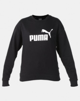 Puma Sportstyle Core Ess Logo Crew Sweatshirt Black Photo