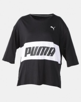 Puma Sportstyle Core Modern Sports Boyfriend Tee Black Photo