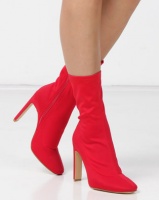 EGO Cassia Ankle Boots Red Photo