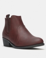 Carlo Bossi Ankle Boots Burgundy Photo