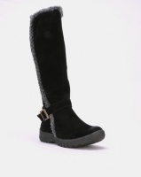 Grasshoppers Corina Leather Long Boots Black Photo
