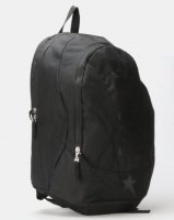 Soviet Manchester Large Nylon Backpack Black Mono Photo