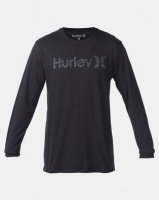 Hurley One & Only Push Thru Longsleeve T-shirt Black Photo