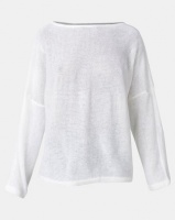 Royal T Off Shoulder Jumper Cream Photo