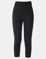 Royal T Elastic Crop Trousers Black Photo